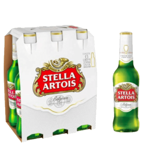 CERVEJA STELLA ARTOIS LONG NECK 330ML PACK 6UN